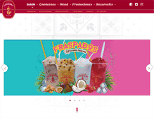 Tablet Screenshot of cafelaflordecordoba.com